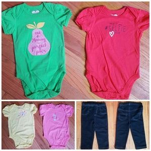 Baby Girls Clothes, Size 6-9 Months